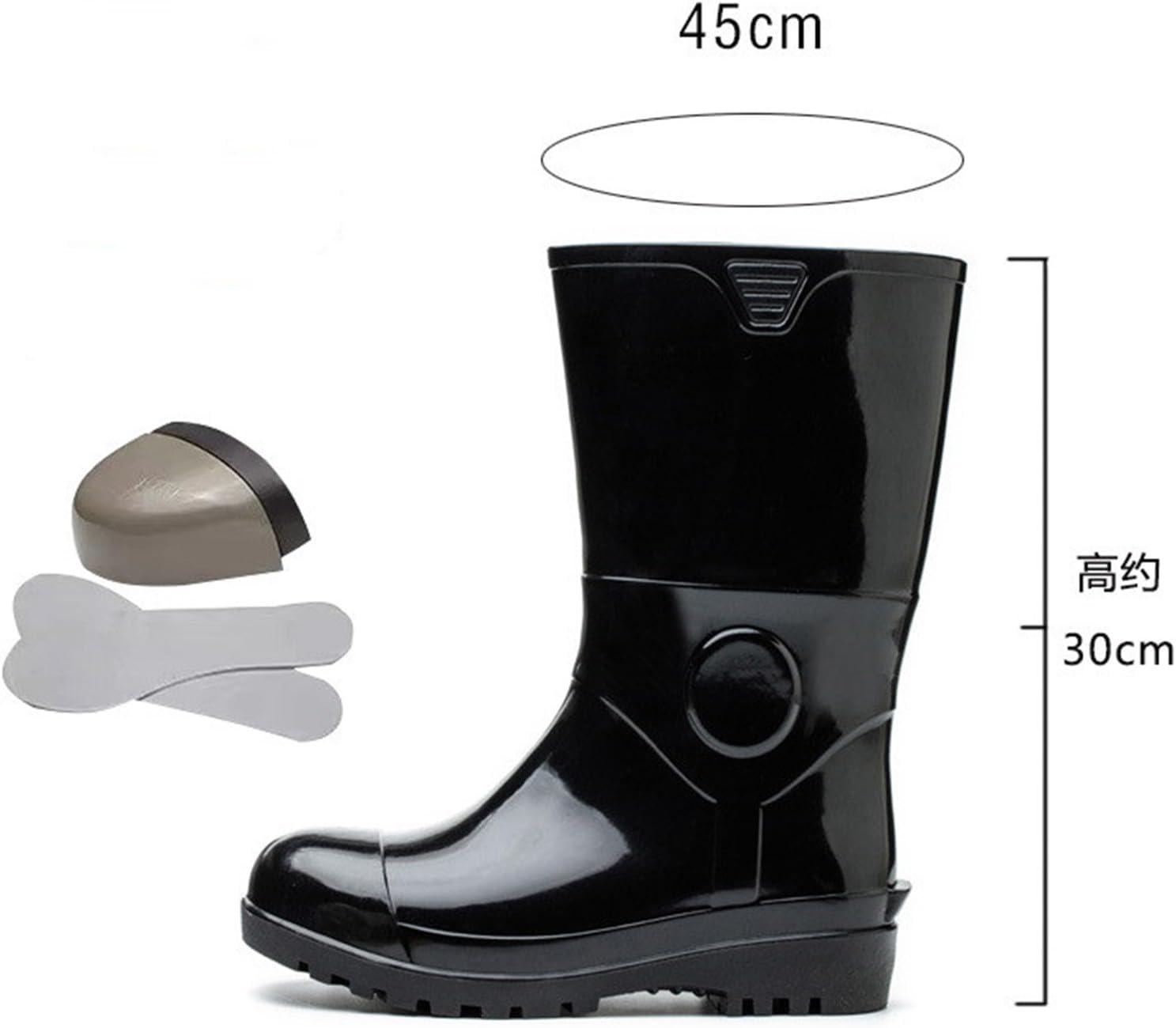 imageGenerisch Chaussures dquipement pour homme Rsistantes aux chocs et la perforation Pour lindustrie et les mines rsistantes lhuile et aux alcalis Chaussures deau blanches TubeB