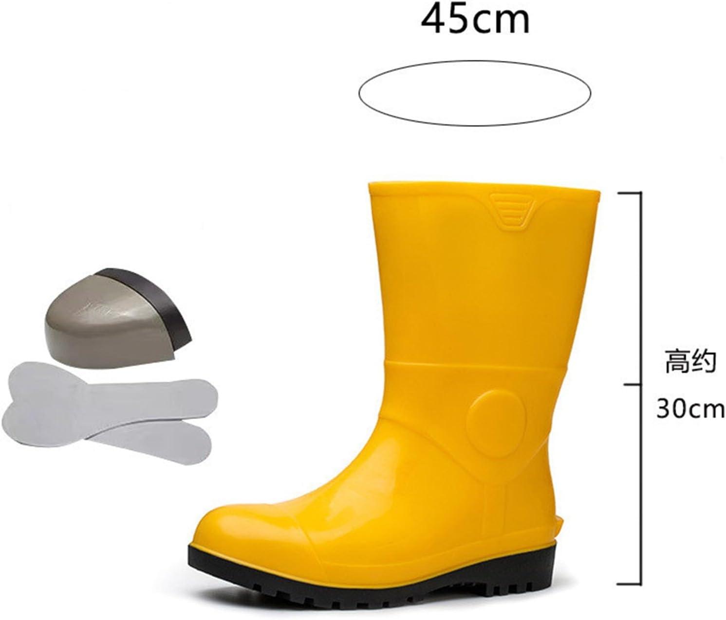 imageGenerisch Chaussures dquipement pour homme Rsistantes aux chocs et la perforation Pour lindustrie et les mines rsistantes lhuile et aux alcalis Chaussures deau blanches TubeM