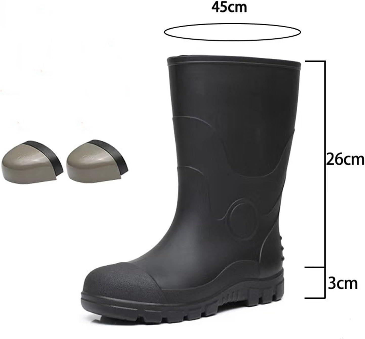 imageGenerisch Chaussures dquipement pour homme Rsistantes aux chocs et la perforation Pour lindustrie et les mines rsistantes lhuile et aux alcalis Chaussures deau blanches TubeG