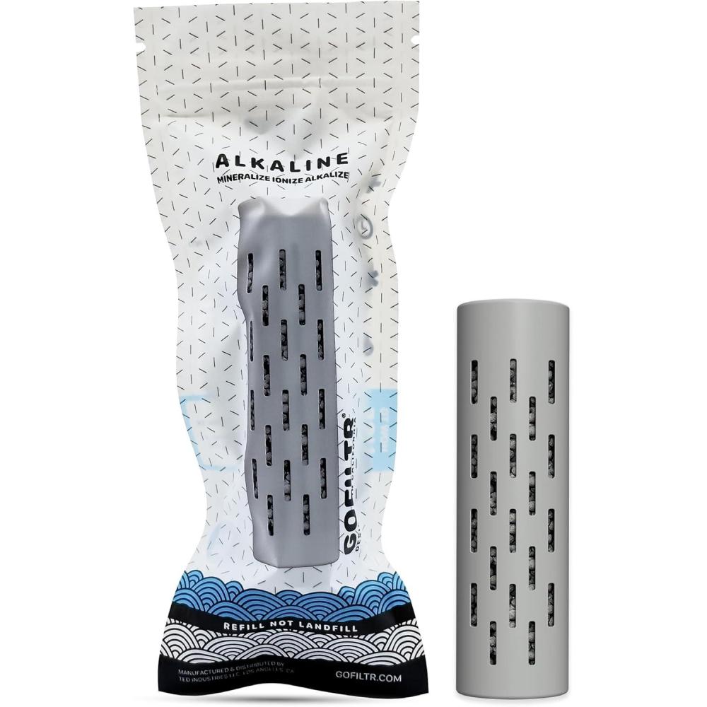 imageGOFILTR Infuseur eau alcaline en magnsium Jumbo 95 pH lectrolytes pour toutes grandes bouteilles deaupichets 3 mois infuseur deau alcaline minrale ionise lot de 1Alcaline Original