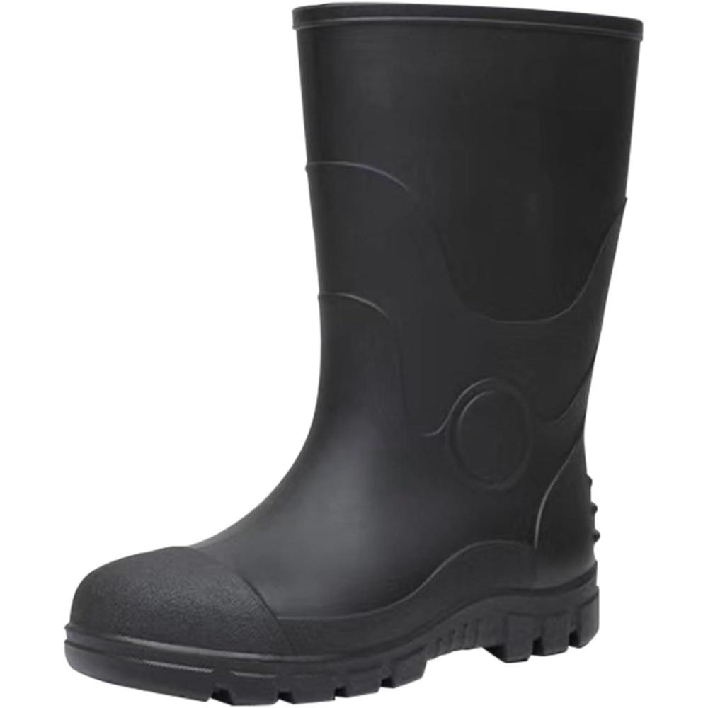 imageGenerisch Chaussures dquipement pour homme Rsistantes aux chocs et la perforation Pour lindustrie et les mines rsistantes lhuile et aux alcalis Chaussures deau blanches TubeG