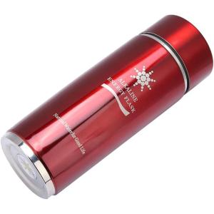 Bouteille D&rsquo;eau Alcaline en Acier Inoxydable, Flacon de Tasse D&rsquo;équilibre énergétique pour la santé (Bleu)(Rouge)