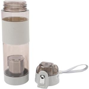 Bouteille d&rsquo;eau Riche en Hydrogène avec 304 Filtre Alcalin en Acier Inoxydable, Générateur d&rsquo;eau Hydrogène à l&rsquo;épreuve des Fuites, pour l&rsquo;exercice et les Voyages, Bleu Ciel (bleu ciel)(Gris Clair)