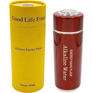 Bouteille d&rsquo;eau alcaline portatif(Rouge)
