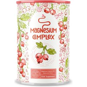 Magnesium Complex – Supplément de poudre de magnésium avec 6 différents composants de magnésium biodisponibles – Vegan, pour soutenir l&rsquo;équilibre musculaire, neurologique et électrolytique