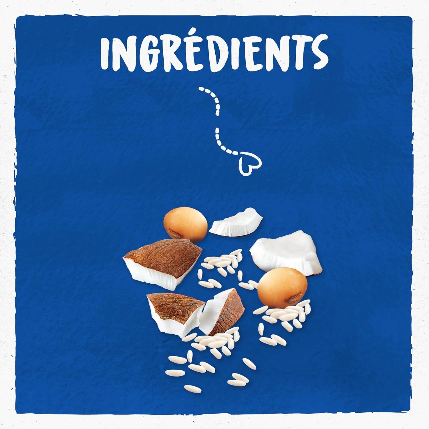 imageBjorg Boisson Oui Au Vgtal Bio Riz Coco Boire et Cuisiner Sans sucres Ajouts Pauvre en Matires Grasses 1L Lot de 2Chocolat