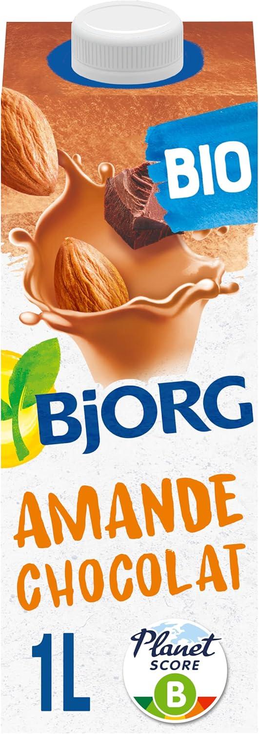 imageBjorg Boisson Oui Au Vgtal Bio Riz Coco Boire et Cuisiner Sans sucres Ajouts Pauvre en Matires Grasses 1L Lot de 2Chocolat