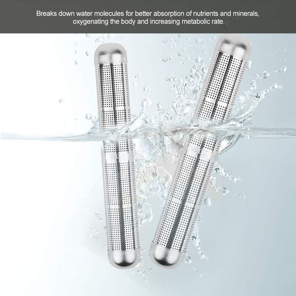 imageBton deau alcaline lhydrogne filtre purateur minral alcalinisateur PH en acier inoxydable