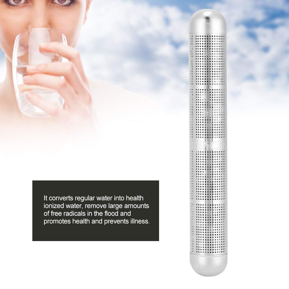 imageBton deau alcaline lhydrogne filtre purateur minral alcalinisateur PH en acier inoxydable