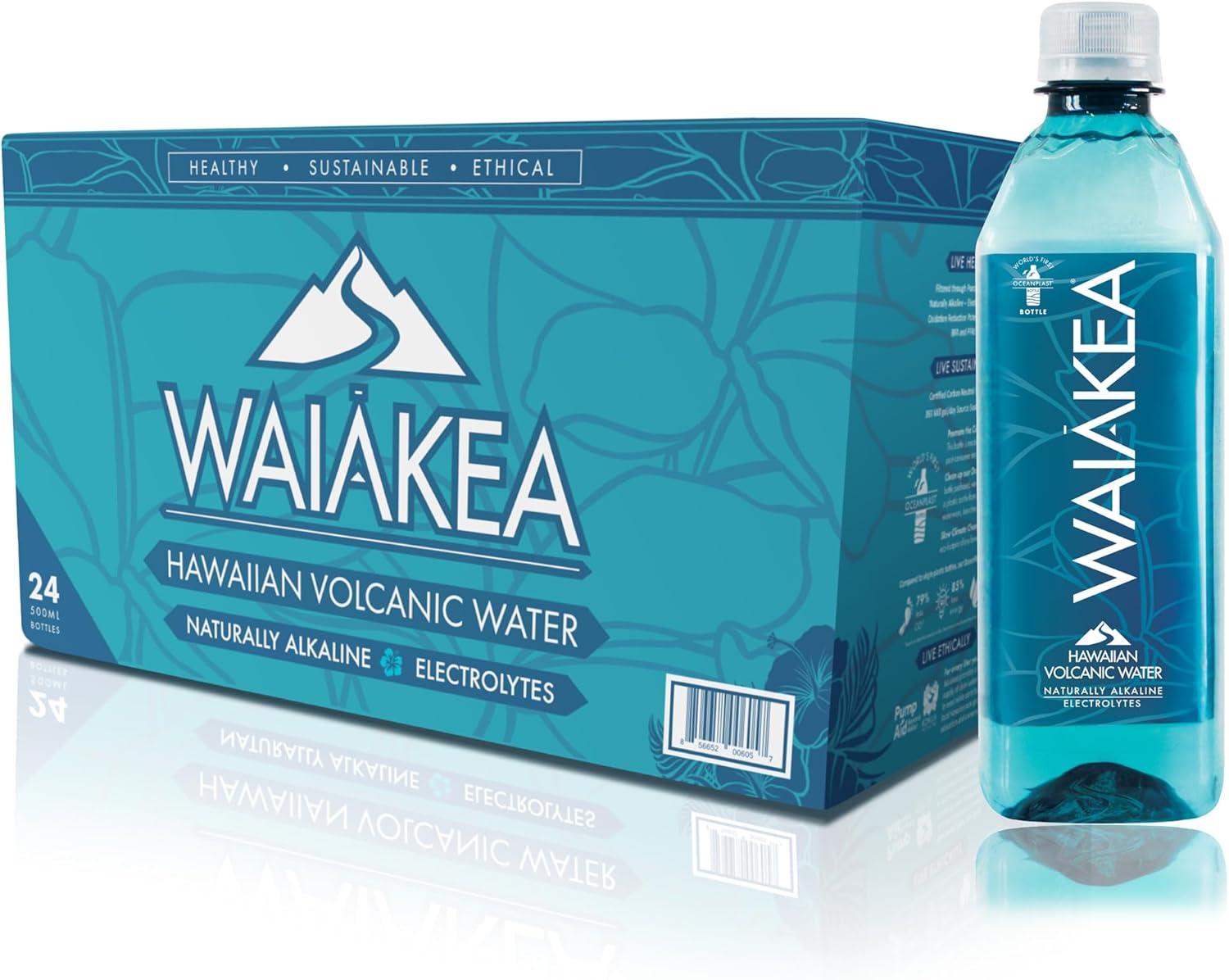 imageEau volcanique hawaenne naturellement alcaline 100 recycle Lot de 15 bouteillessans saveur