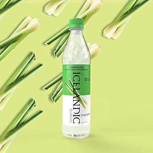 imageIcelandic Glacial Natural Spring Lot de 12 bouteilles deau alcaline 1 lIndonesian Lemongrass