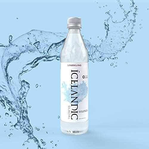 imageIcelandic Glacial Natural Spring Lot de 12 bouteilles deau alcaline 1 lNon aromatis