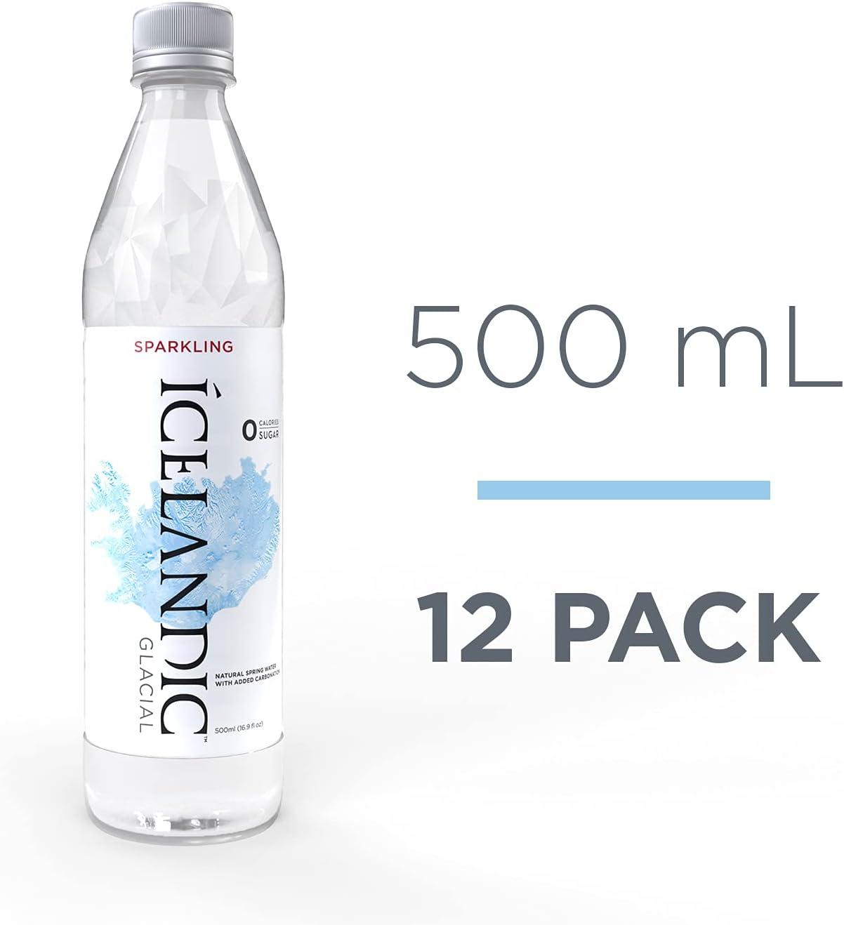 imageIcelandic Glacial Natural Spring Lot de 12 bouteilles deau alcaline 1 lNon aromatis