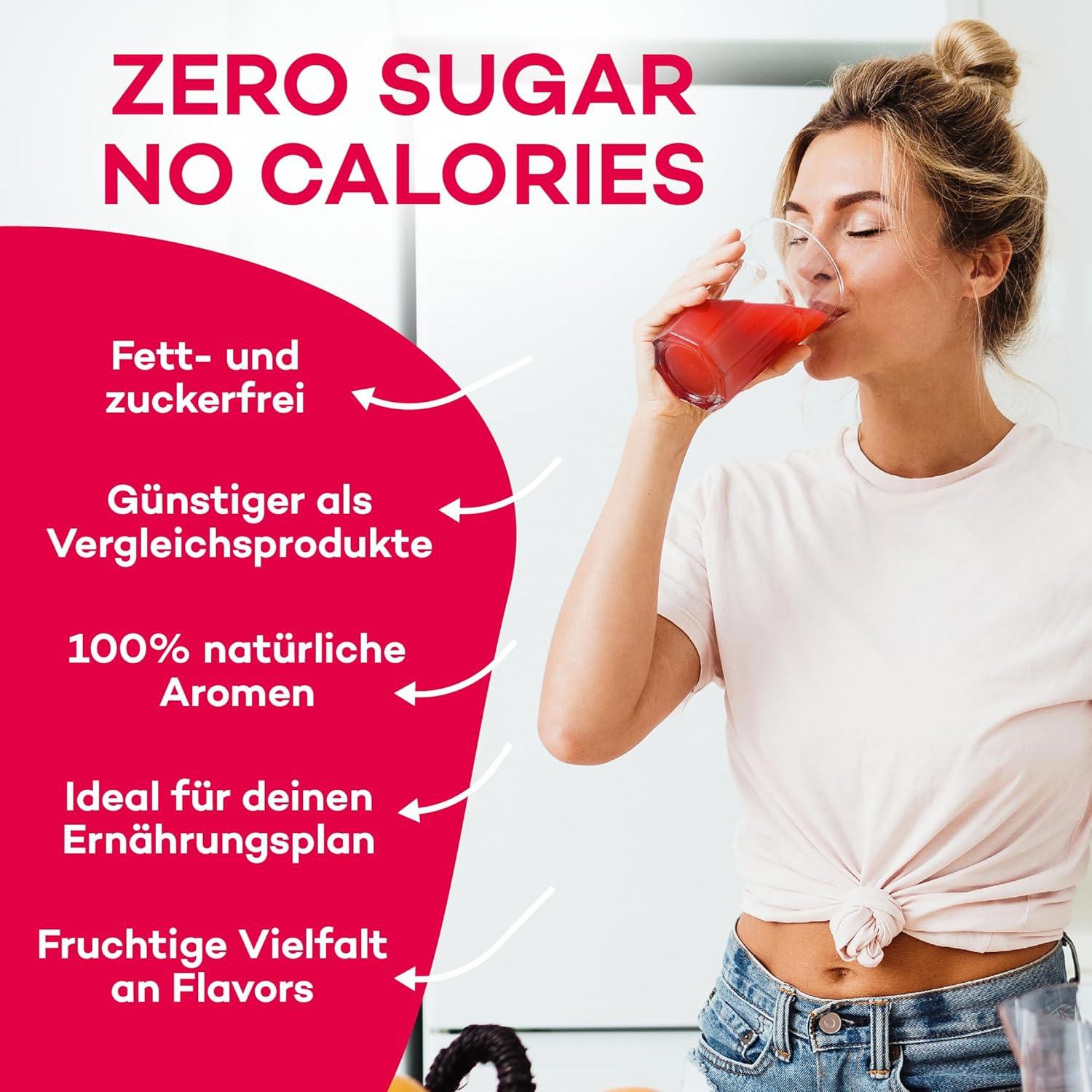 imageJUIZY WOW Sirop sans sucre 3 x 65ml Pink Grapefruit Jusqu 36L Sirop naturel pour boissons Zero Calories Vegan Bundle de 3 Boisson concentre prte lemploi More Juice Less CaloriesCherry Lemon