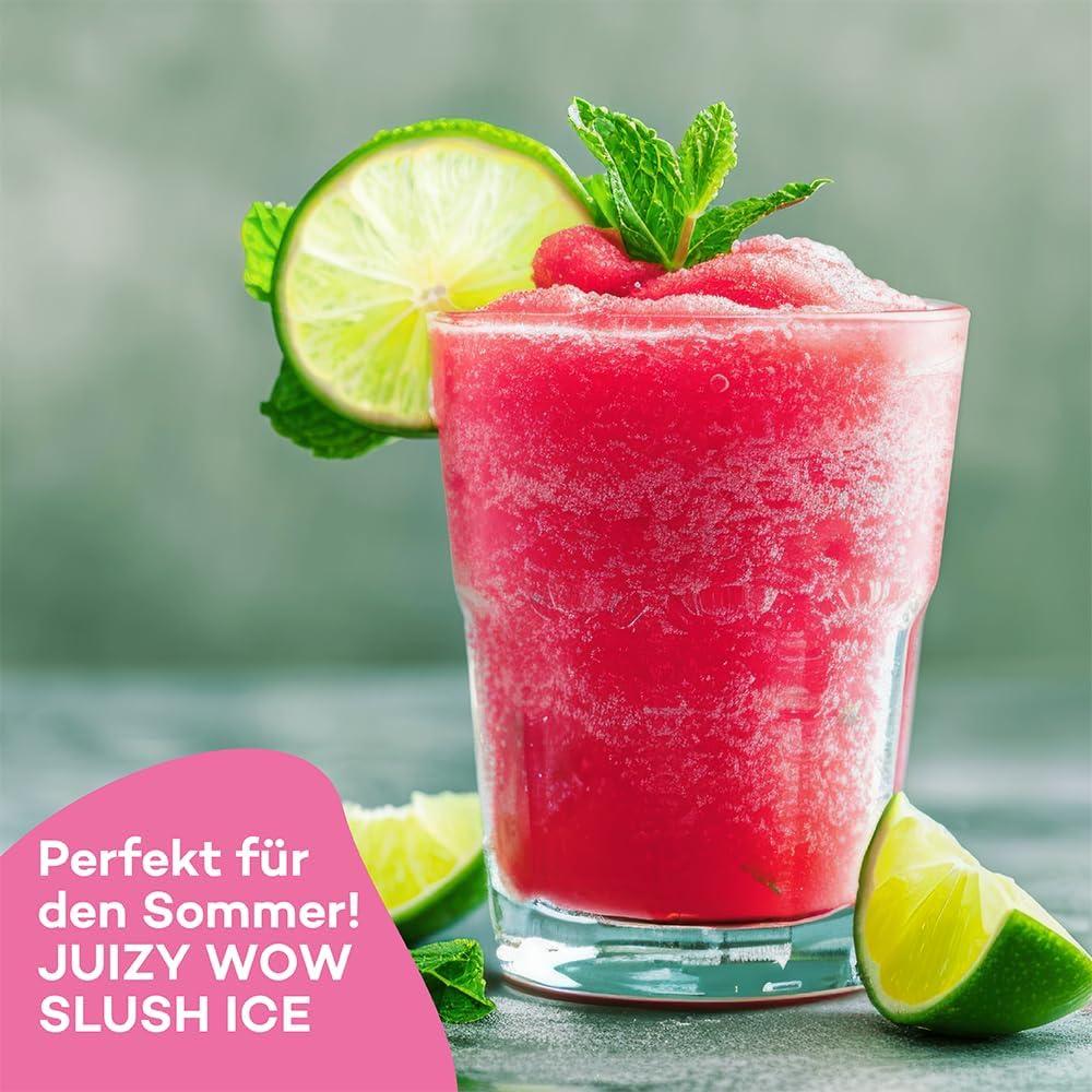 imageJUIZY WOW Sirop sans sucre 3 x 65ml Pink Grapefruit Jusqu 36L Sirop naturel pour boissons Zero Calories Vegan Bundle de 3 Boisson concentre prte lemploi More Juice Less CaloriesPink Grapefruit