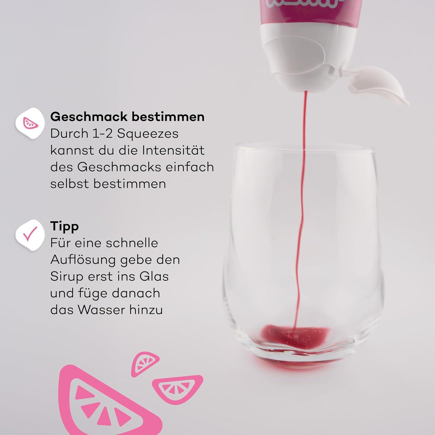 imageJUIZY WOW Sirop sans sucre 3 x 65ml Pink Grapefruit Jusqu 36L Sirop naturel pour boissons Zero Calories Vegan Bundle de 3 Boisson concentre prte lemploi More Juice Less CaloriesPink Grapefruit