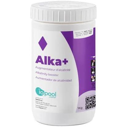 imageiopool Poudre Alka Equilibre Alcalinit Eau Piscine ou Spa Haute Concentration Appli Ddie 1 kg1 Kg