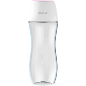 Bouteille D&rsquo;eau Riche En Hydrogène Ioniseur De Générateur D&rsquo;eau À Hydrogène Portable 3 Minutes Technologie De Membrane SPE / PEM Bouteille D&rsquo;énergie Alcaline H2 Coupe Tritan Sportive 400 ML(Blue)(Pink)