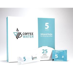 COFFEE WATER Sachets minéraux pour faire de l&rsquo;eau pour le café (fait 125 gallons)(Makes 125 Gallons)
