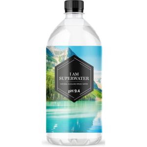 Eau alcaline pH 9+ (basique) – 500 ml 36 bouteilles I am Superwater (3 x 12-pack)(330ml CAN (24 canettes))