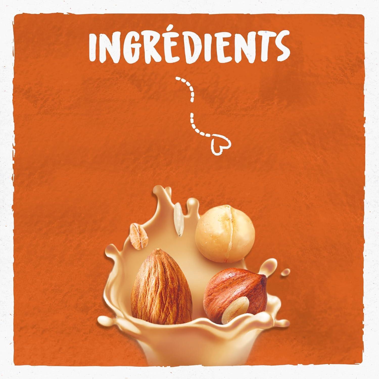 imageBJORG Boisson 3 Noix Sans Sucres Ajouts 100 Vgtal Mlange Noisettes Amandes et Noix de Macadamia Riche en Protines coreponsable 1LLe forfait peut varier3 Noix Lot Unitaire