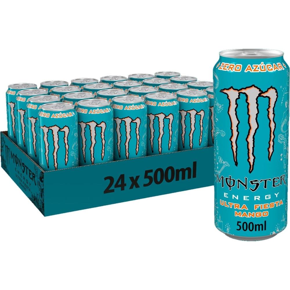 imageMonster Ultra Fiesta Sans Sucre 24x500ml Pack 24 Canettes