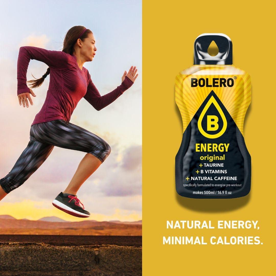 imageBolero Energy 7 g x 12 sachets Boisson en poudre sans sucre Vgan ampamp sans gluten Pour un mode de vie actif 12x7g Power PunchOriginal