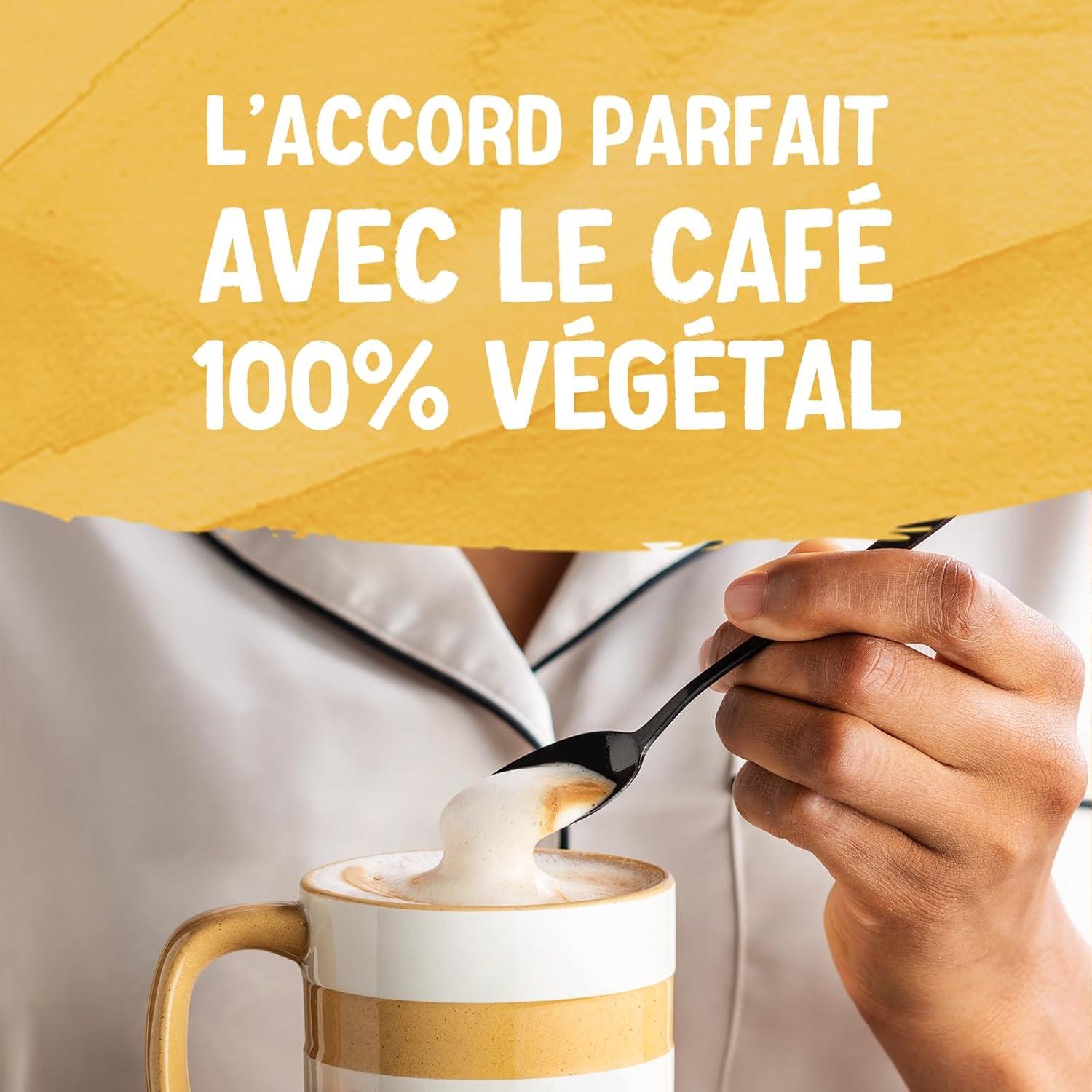 imageAlpro Spcial pour Caf Avoine Boisson Vgtale Avoine Barista Facile Mousser Naturellement Sans Lactose Sans Sucres Ajouts Source de Fibres ampamp Vitamines B2 ampamp D2 8x750 mLAvoine
