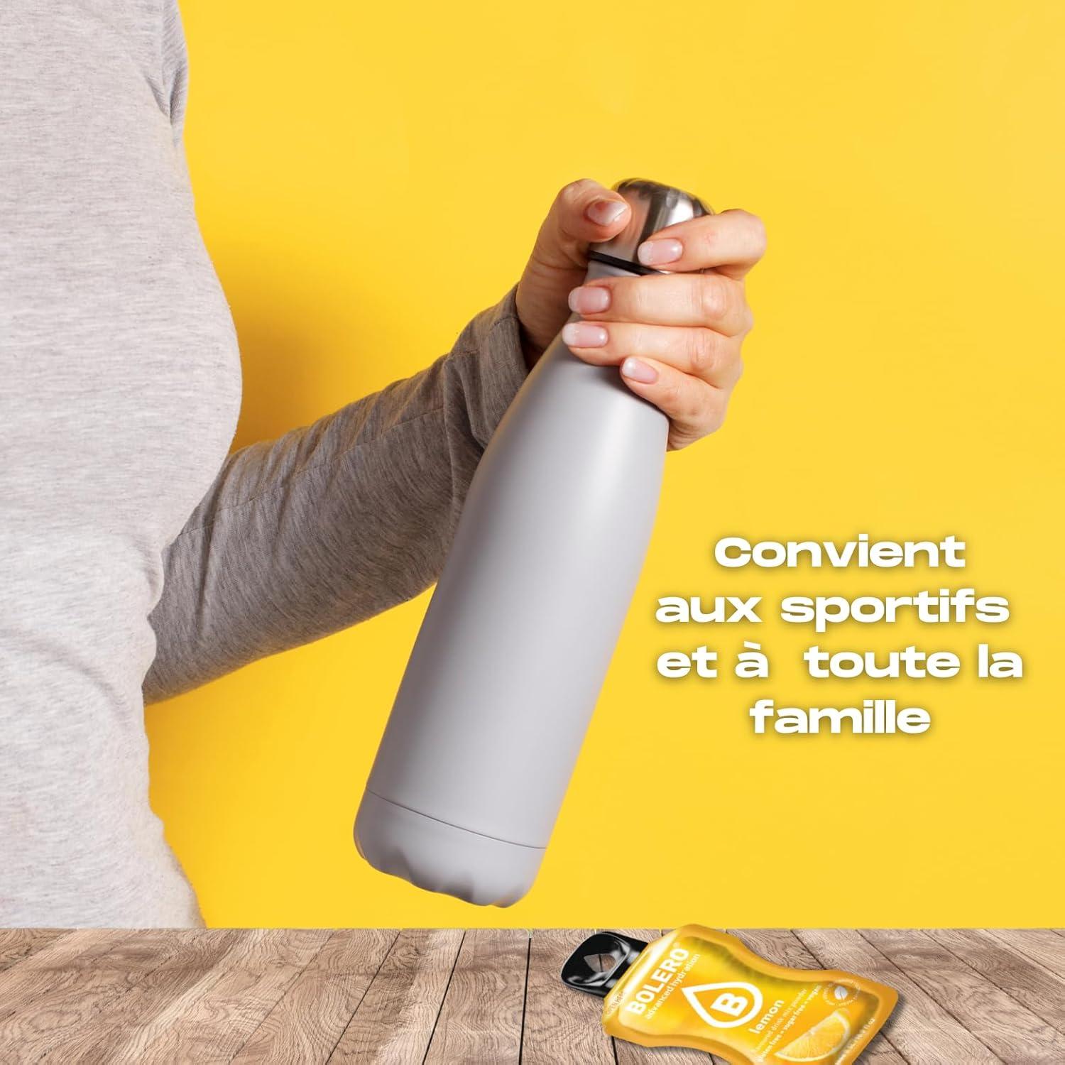 imageBOLERO Menthe 10 sticks 9g de Poudre pour Boisson sans sucre la Stevia Sans Conservateur ni colorants artificiels Faible en calories il convient pour toute la FamilleAssortiment