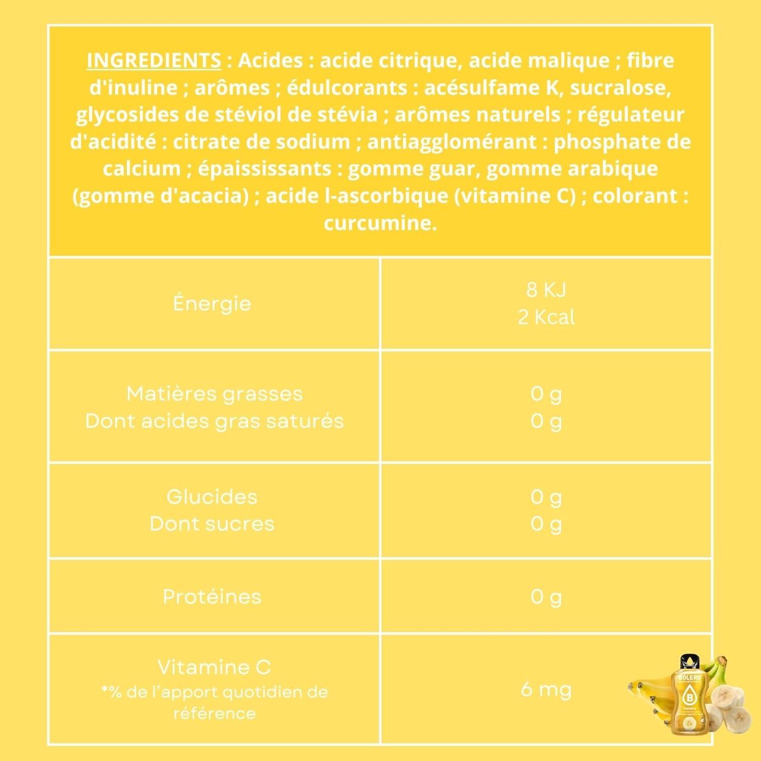 imageBOLERO Menthe 10 sticks 9g de Poudre pour Boisson sans sucre la Stevia Sans Conservateur ni colorants artificiels Faible en calories il convient pour toute la FamilleBanane