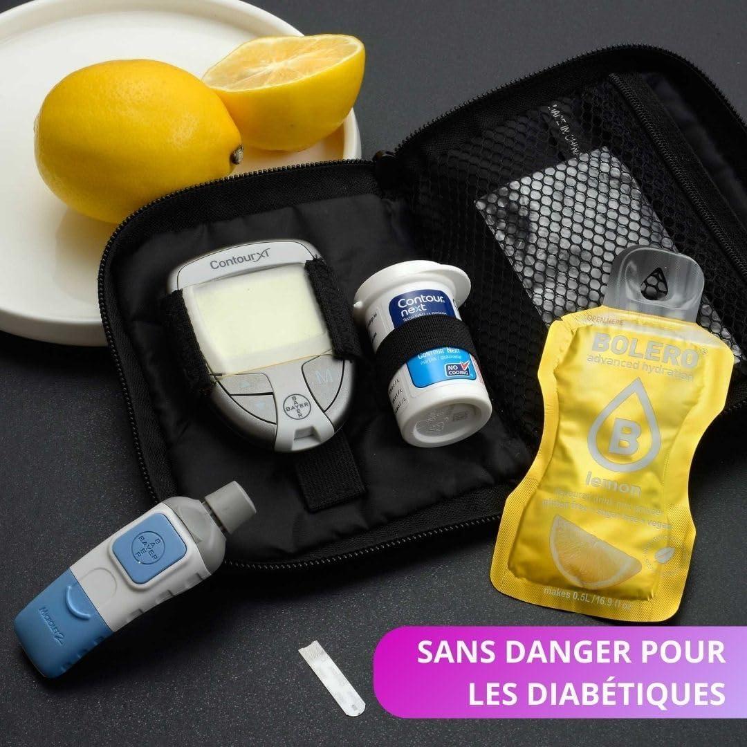 imageBolero ACAI BERRY 24x3g Jus en poudre sans sucre sucr avec de la stvia vitamine C Convient pour les enfants et les diabtiques Sans gluten et adapt aux vgtaliens Le got