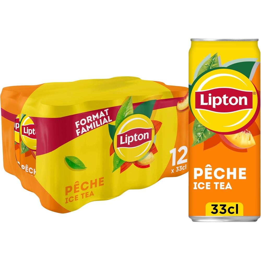 imageLipton Ice Tea Saveur Pche12 x 150mlCanettes