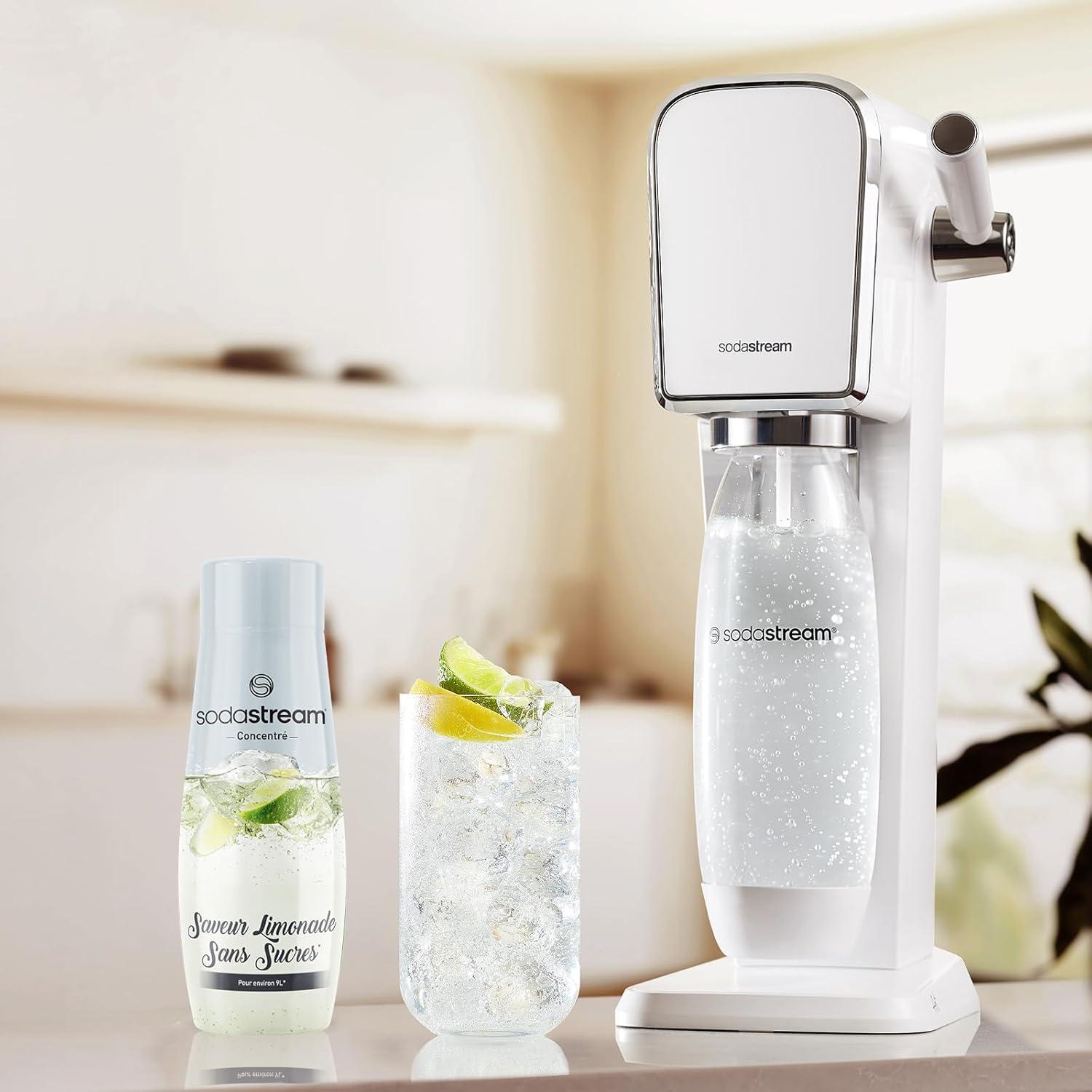 imageSodaStream Concentr Limonade Sans Sucres pour Machine Eau Ptillante et Soda Prparez jusqu 9 Litres de Limonade en Quelques Secondes 440ml