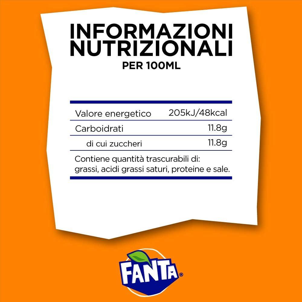imageFanta Sans sucre ajout 6 bouteilles de 15 L avec jus doranges italiennes sans ajout de conservateurs bouteille PET 100 recyclable got rafrachissant boisson non alcoolise ptillanteOriginal 660ml
