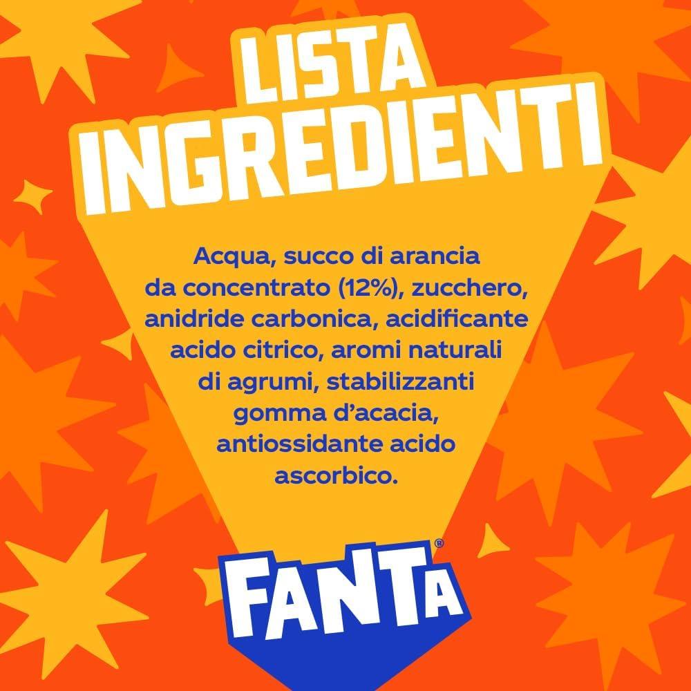 imageFanta Sans sucre ajout 6 bouteilles de 15 L avec jus doranges italiennes sans ajout de conservateurs bouteille PET 100 recyclable got rafrachissant boisson non alcoolise ptillante330 ml 4x6