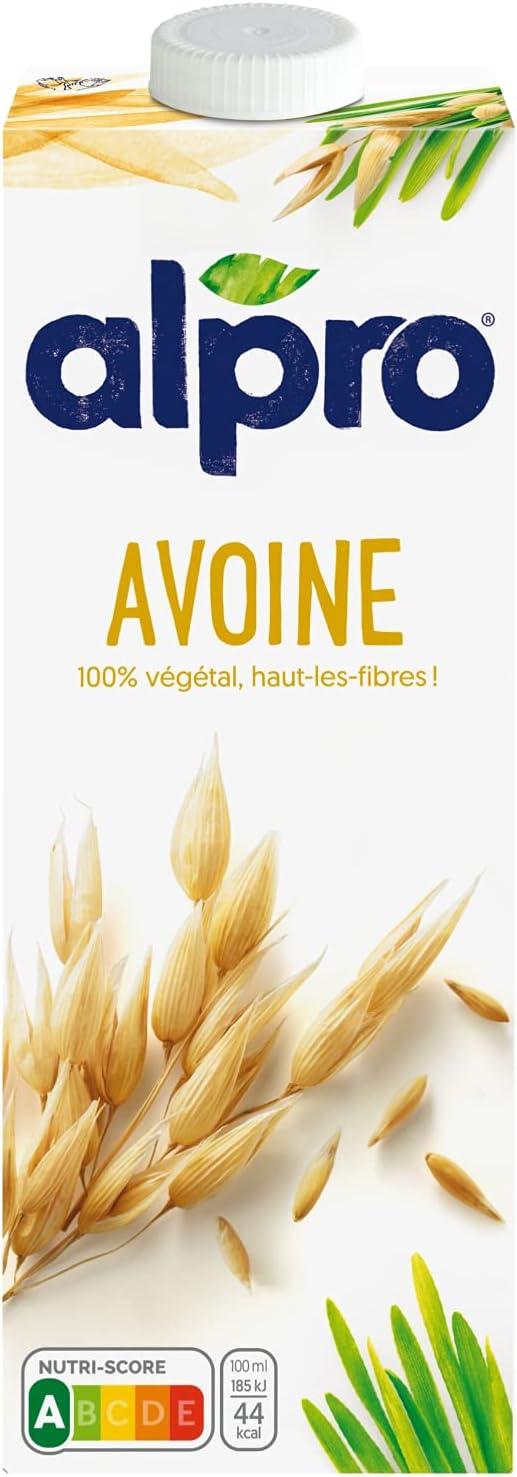 imageAlpro Boisson Vgtale Lait dAmande Grille Sans Sucres 1L Lot de 4x1LAvoine