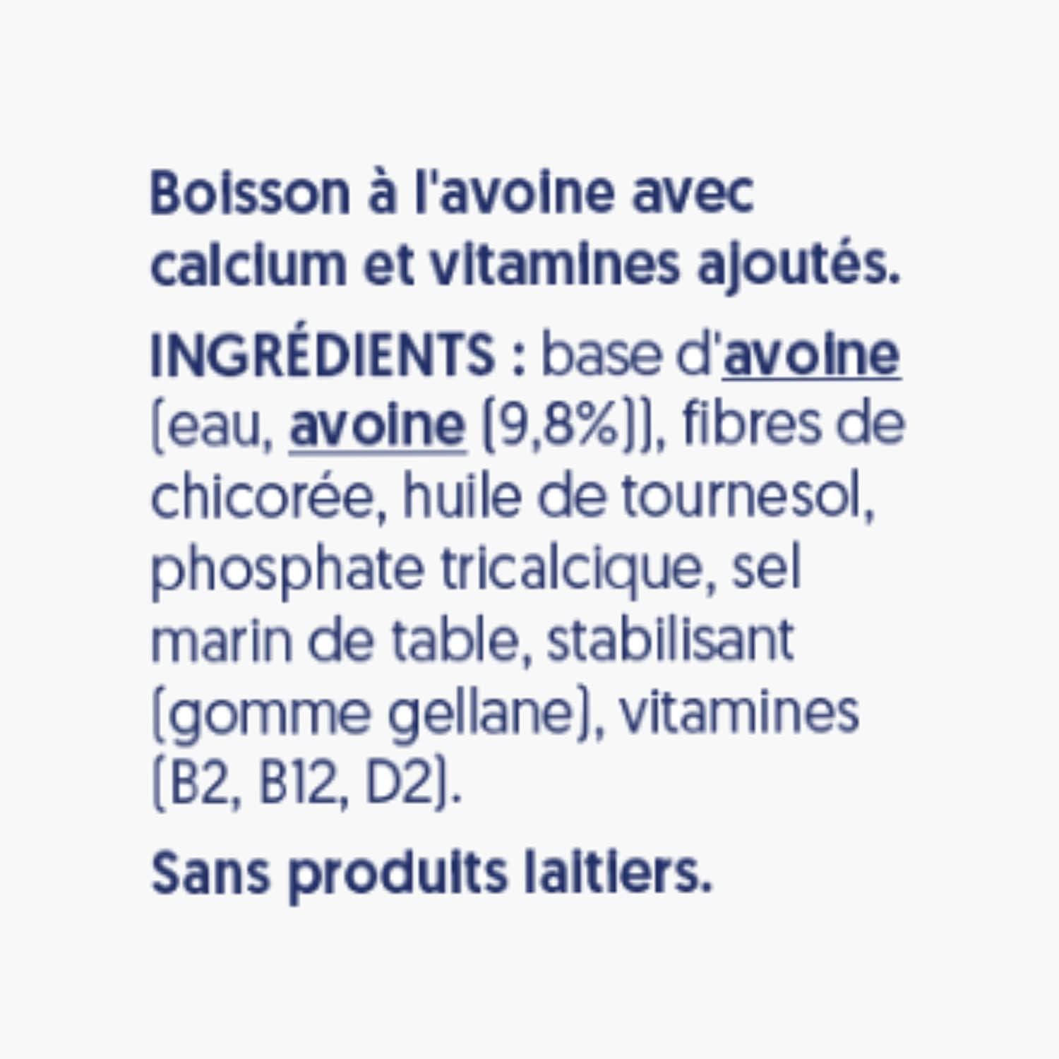 imageAlpro Boisson Vgtale Lait dAmande Grille Sans Sucres 1L Lot de 4x1LAvoine
