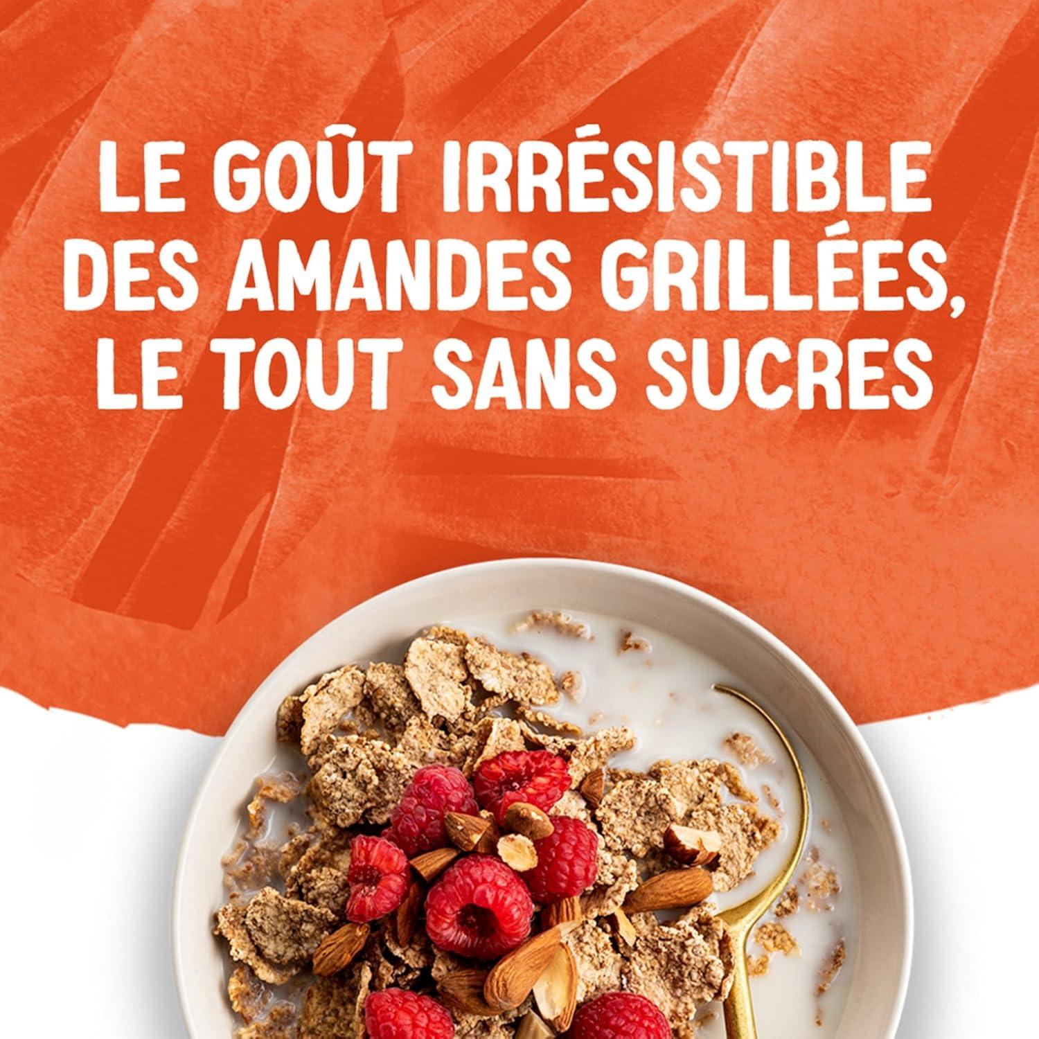 imageAlpro Boisson Vgtale Lait dAmande Grille Sans Sucres 1L Lot de 4x1LLait damande grille sans sucre