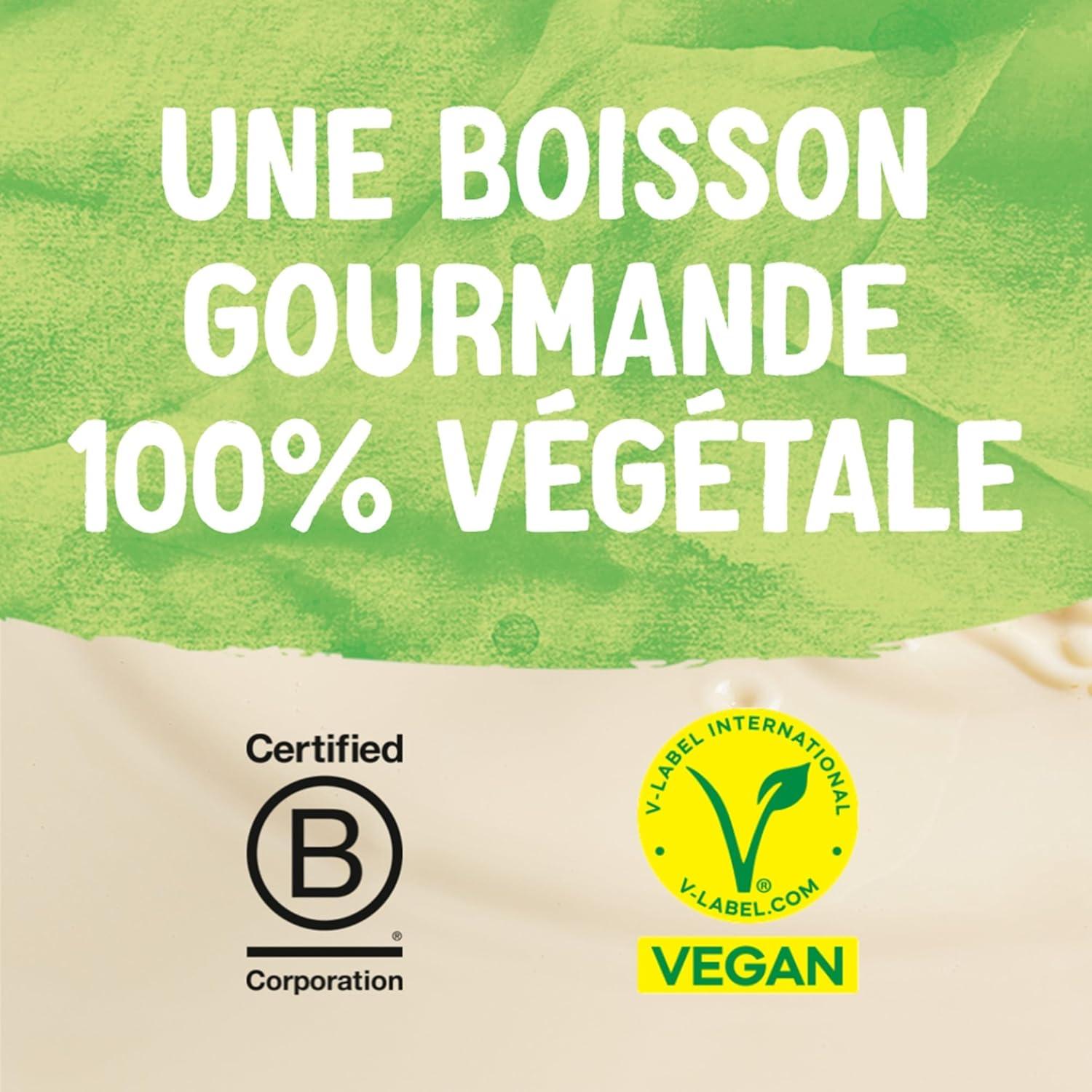imageAlpro Boisson Vgtale Lait dAmande Grille Sans Sucres 1L Lot de 4x1LNoisette