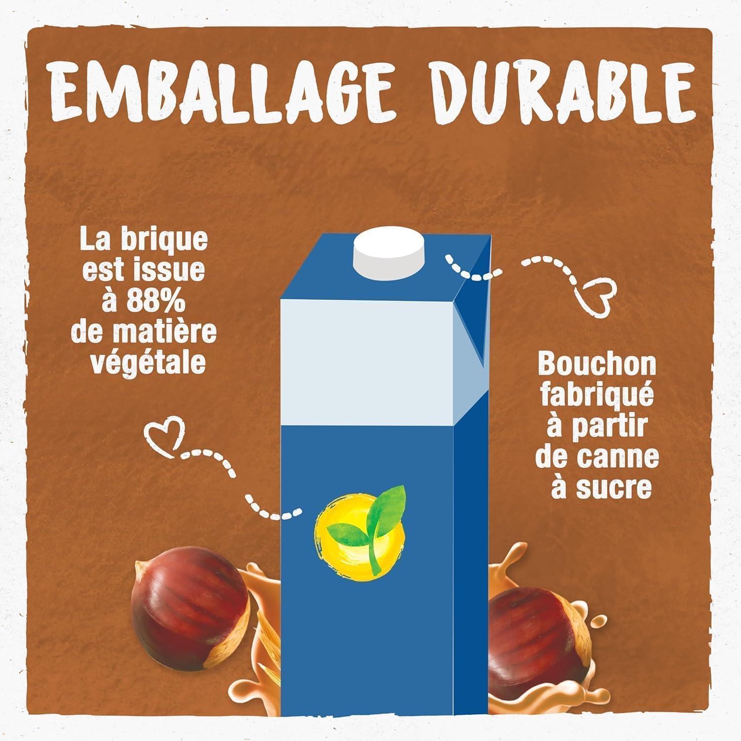 imageBJORG Boisson Avoine Boisson Vgtale Bio Sans Sucres Ajouts Pauvre En Matires Grasses Format Familial 3 x 1L1 l Lot de 1