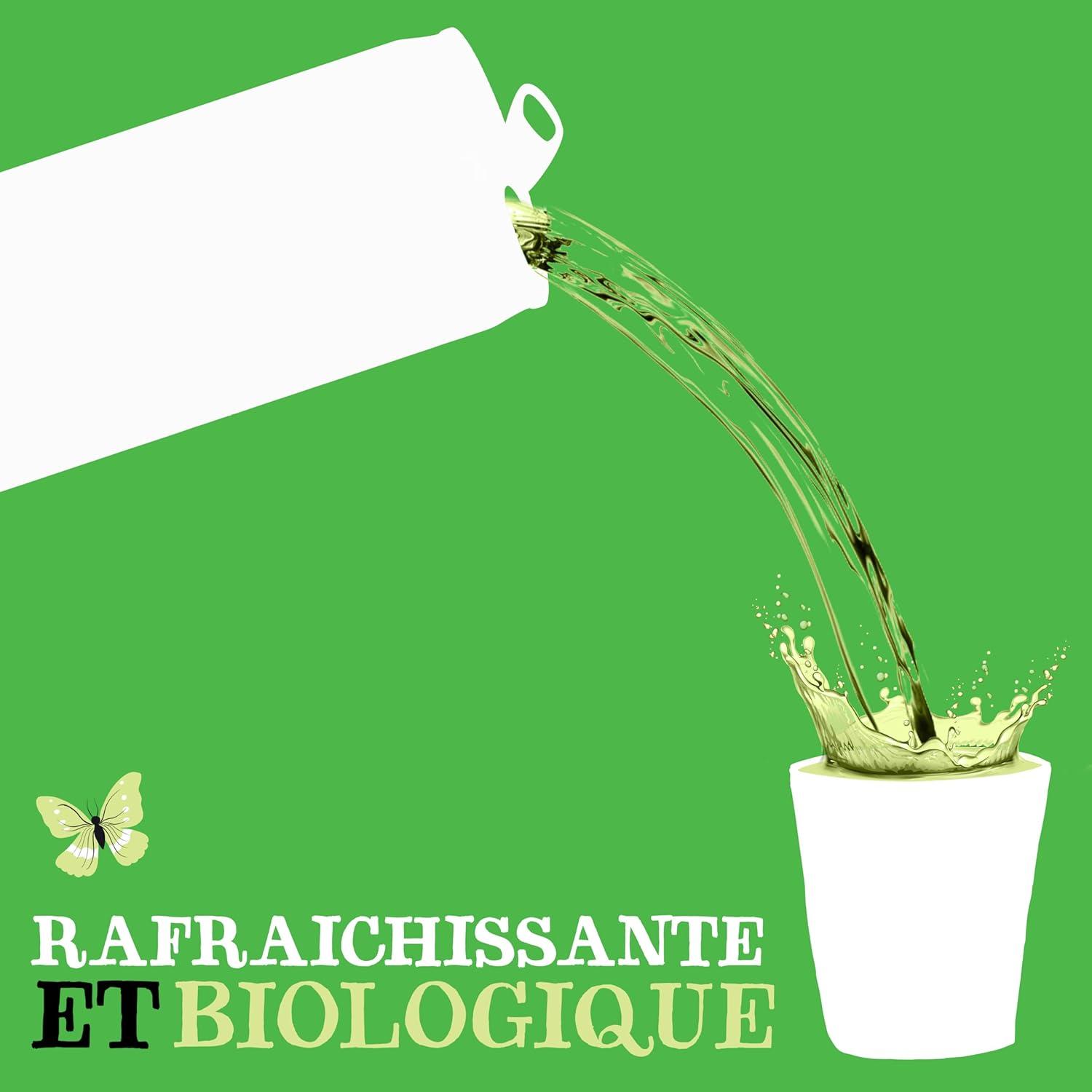 imageCLIPPER Boisson Rafraichissante Bio Fusion Citron Citron Vert Menthe Sans sucre ajouts 25cl x 12Zitrone