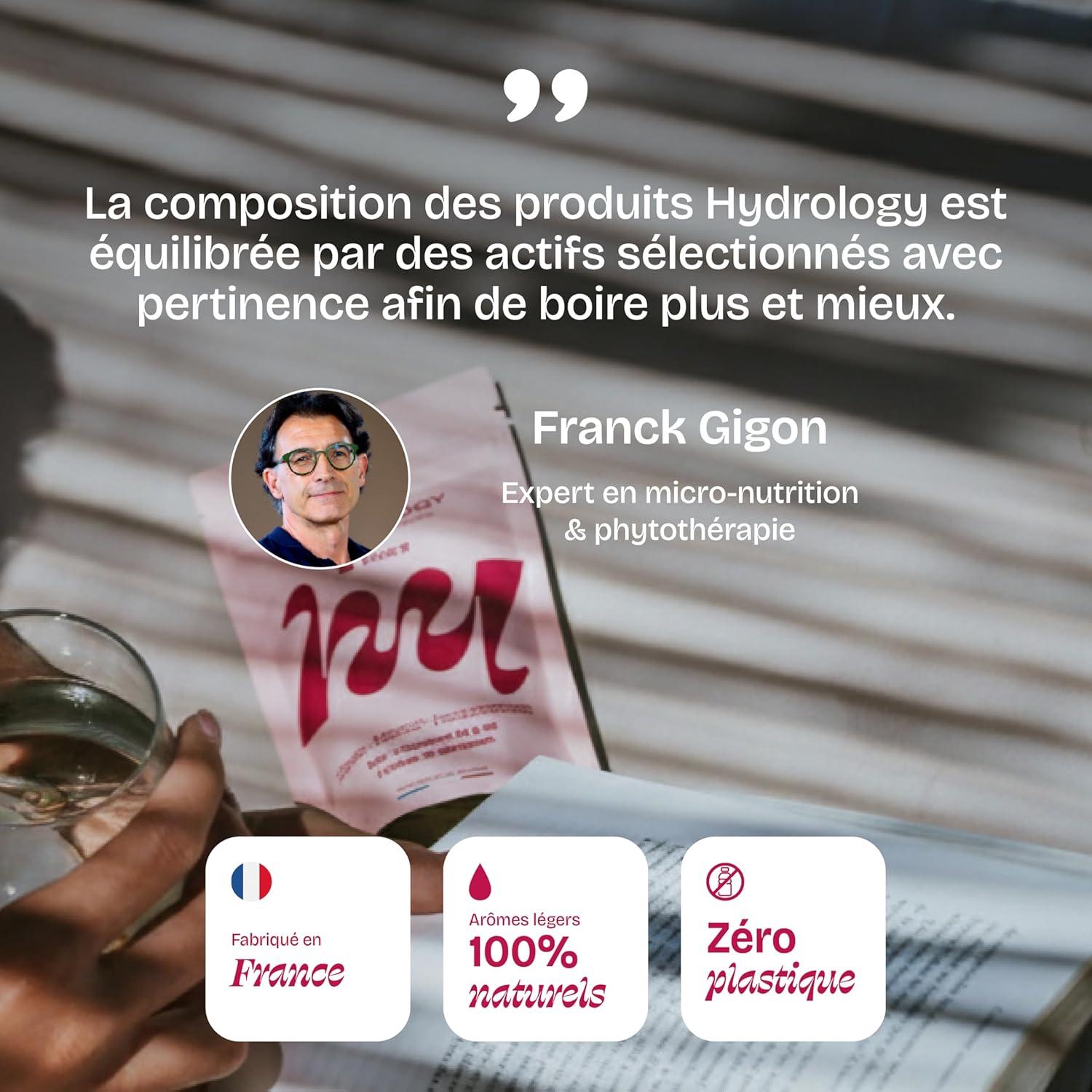 imageHYDROLOGY Eau Aromatise Pastilles sans sucre Boisson vitamine soutien immunitaire Hydratation quotidienne 15 pastilles effervescentes Vgan ampamp naturel Citron Vert Gingembre ImmunitFruits Rouges Sureau