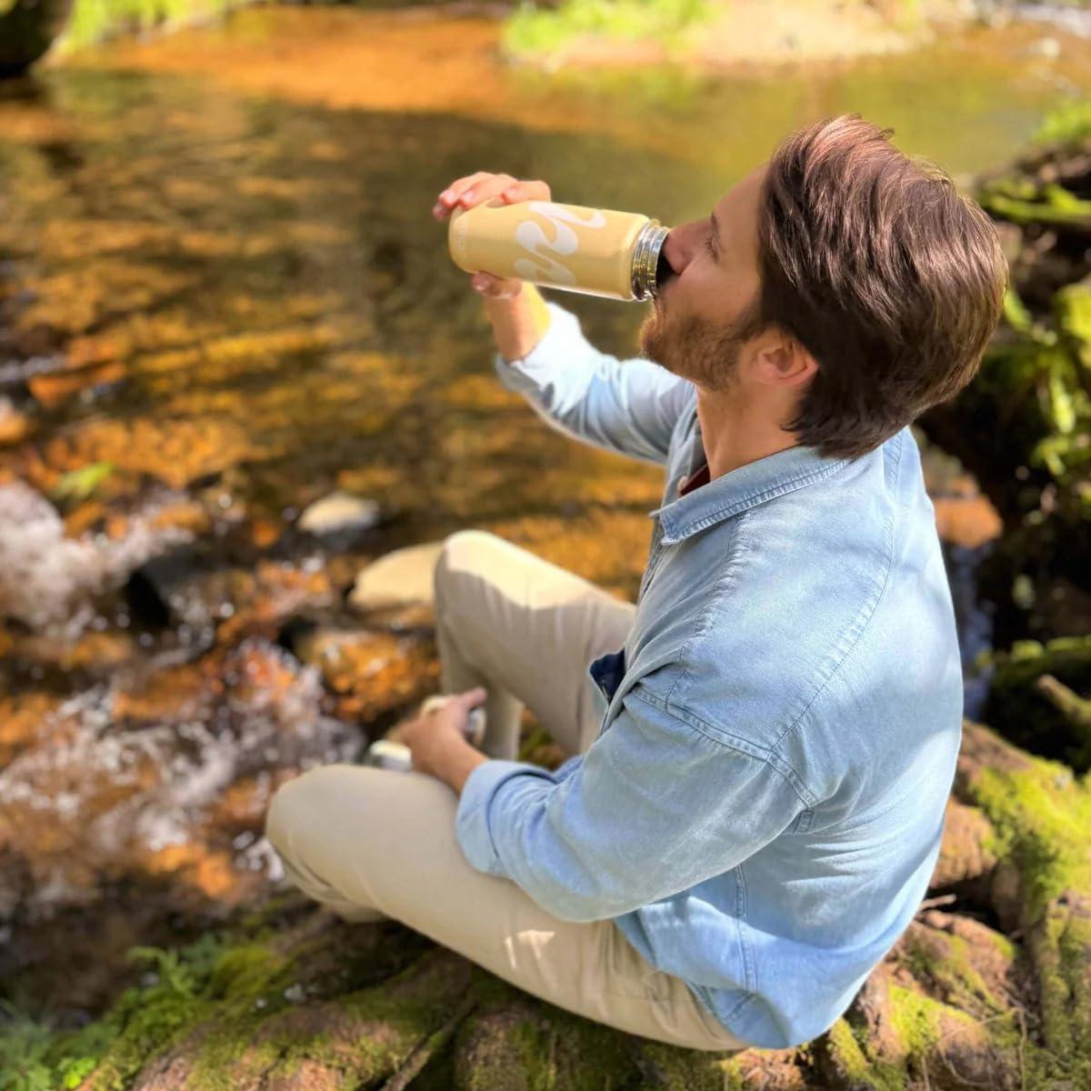 imageHYDROLOGY Eau Aromatise Pastilles sans sucre Boisson vitamine soutien immunitaire Hydratation quotidienne 15 pastilles effervescentes Vgan ampamp naturel Citron Vert Gingembre Immunit5 saveurs Gourde Bleue