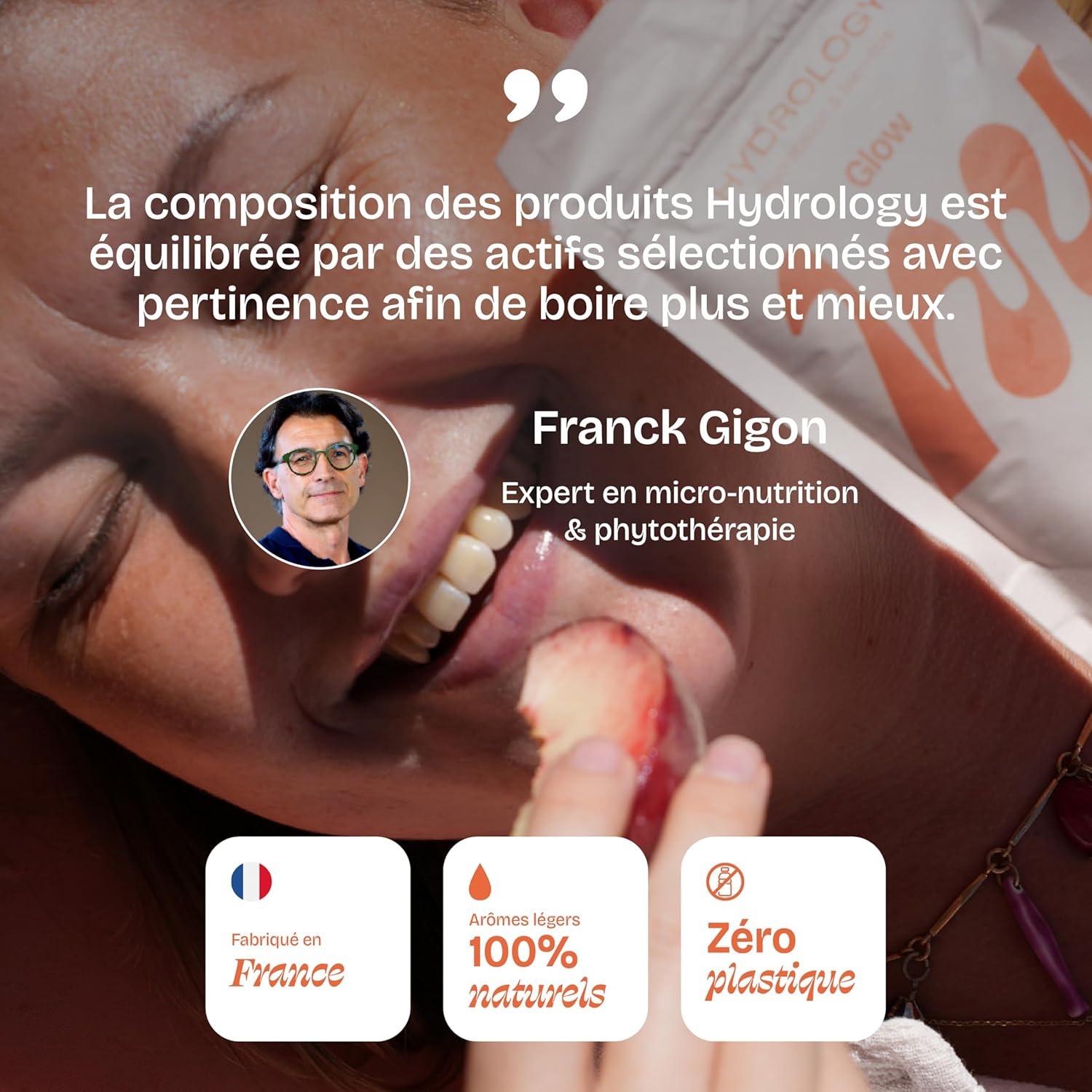 imageHYDROLOGY Eau Aromatise Pastilles sans sucre Boisson vitamine soutien immunitaire Hydratation quotidienne 15 pastilles effervescentes Vgan ampamp naturel Citron Vert Gingembre ImmunitPche Hibiscus