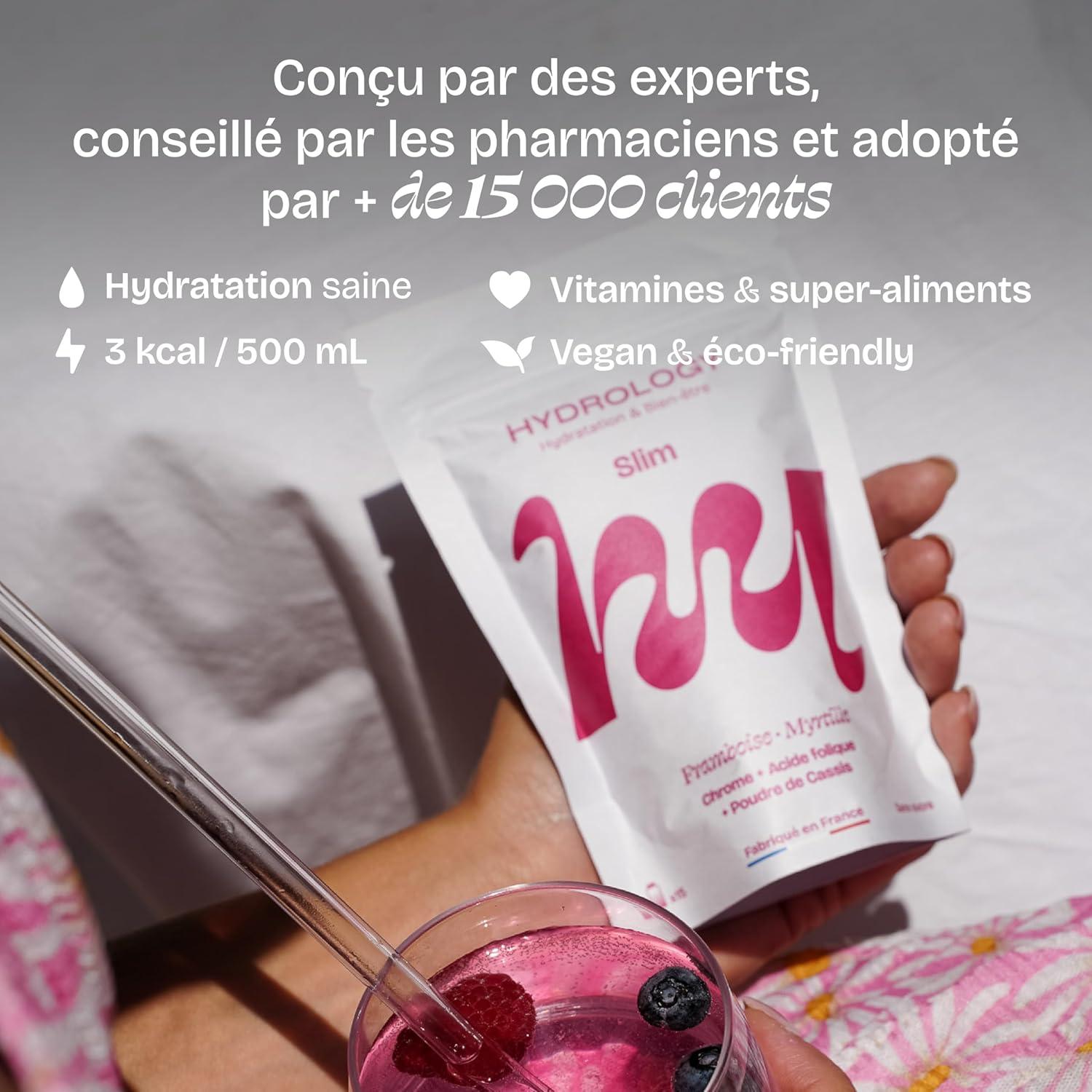 imageHYDROLOGY Eau Aromatise Pastilles sans sucre Boisson vitamine soutien immunitaire Hydratation quotidienne 15 pastilles effervescentes Vgan ampamp naturel Citron Vert Gingembre ImmunitFramboise Myrtille