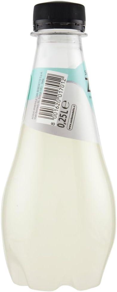 imageSan Benedetto Limone Zero PET sans sucre 24 x 025 l citron zro limonade orange sans sucre boisson douce sans sucre Italian Gourmet polpa 400 g