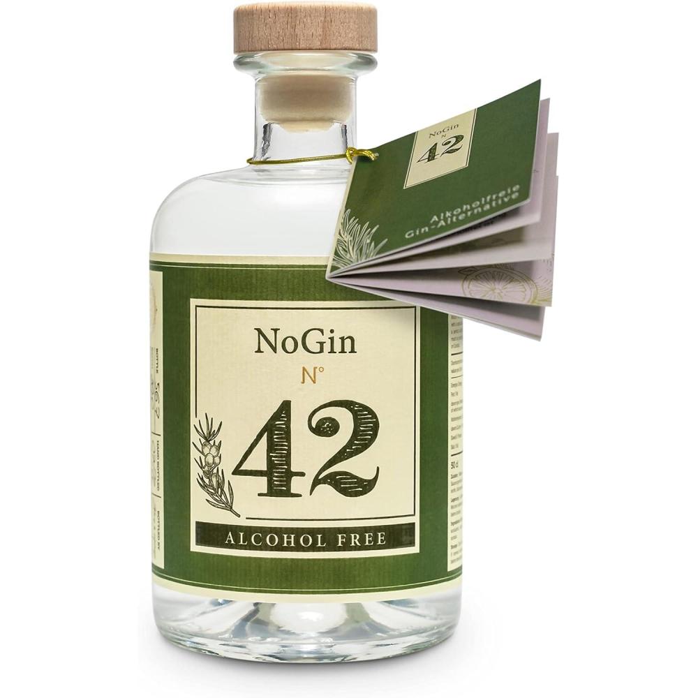 imageNoGin 42 Lalternative au gin sans alcool avec les pices originales du Gin 42 jnpr Sans sucre Compagnon idal pour les cocktails sans alcool A servir avec leau tonique Thomas Henry