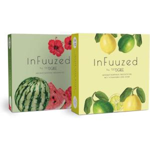 720°DGREE Goût pour l&rsquo;eau « InFuuzed » – Paquet 5 Sortes – Boisson froide sans Sucre et Calories – Boissons naturellement délicieuses pour ta gourde – L&rsquo;Alternative aux limonade, thé glacé, sirop(Melon + citron vert)