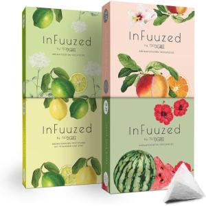 720°DGREE Goût pour l&rsquo;eau « InFuuzed » – Paquet 5 Sortes – Boisson froide sans Sucre et Calories – Boissons naturellement délicieuses pour ta gourde – L&rsquo;Alternative aux limonade, thé glacé, sirop(Fruit mélangé)
