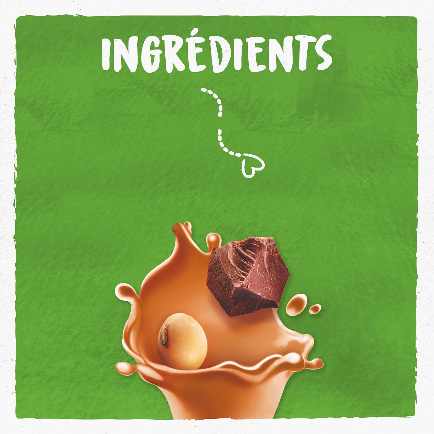 imageBJORG Boisson Vgtale Soja Sans Sucres Boisson Bio Riche en Protines 1 L x 6Soja Chocolat 1L